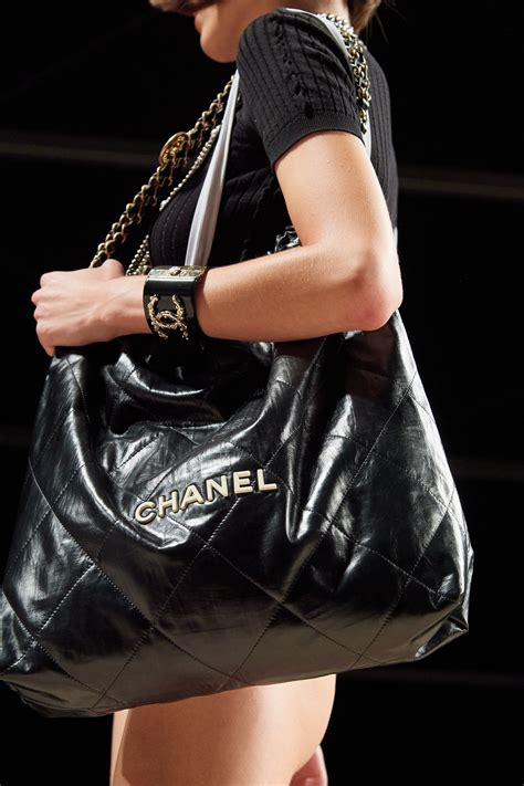 new chanel tote 2022|chanel 22 bag meaning.